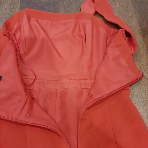 Adelyn Rae Lenora scalloped romper - Picture 5 of 13